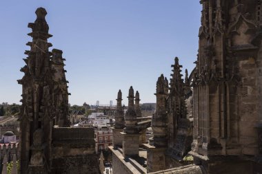 Sevilla şehrinin görünümü