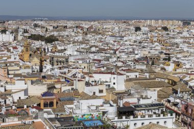Sevilla şehrinin görünümü