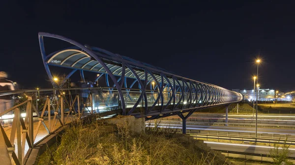 Godziny szczytu na autostradzie — Zdjęcie stockowe