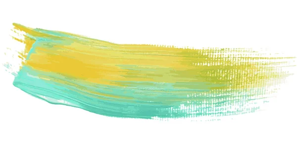 Akrilický kartáč na letní pastelové barvy — Stockový vektor