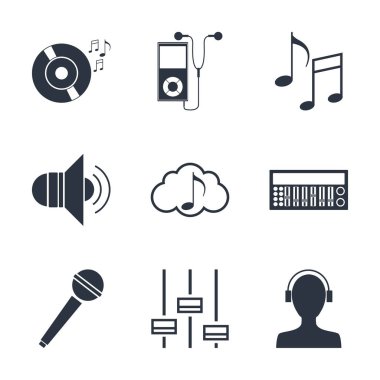 Müzik teknolojisi simgeler kümesi