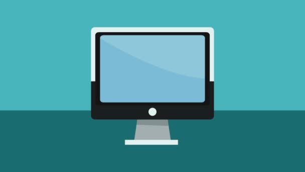 Recherche boutique en ligne dans l'animation HD ordinateur — Video