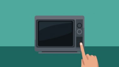 Televizyonda konuşan işadamı