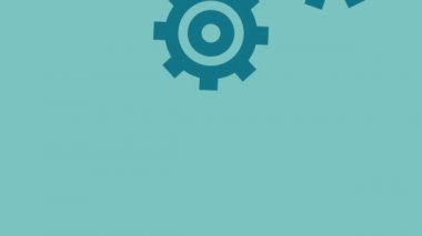 Arka plan Hd animasyon düşen Dişliler