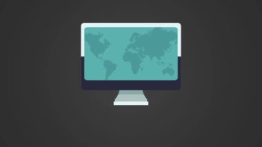 Online müşteri hizmeti Hd animasyon