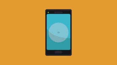 Arama Merkezi Servisi smartphone--dan Hd animasyon