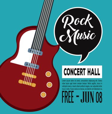 Festival müzik el ilanı