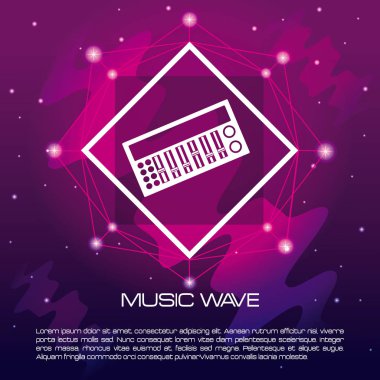 Müzik dalga Infographic