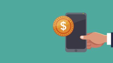 Smartphone--dan Hd animasyon alışveriş online