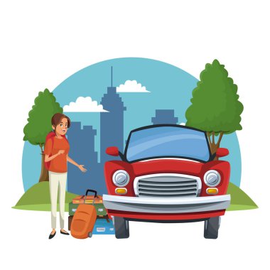 Yol çizgi film tatile