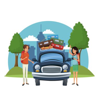 Yol çizgi film tatile