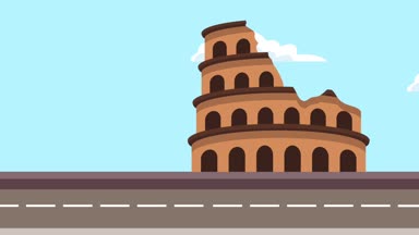 Hd animasyon Avrupa'ya seyahat