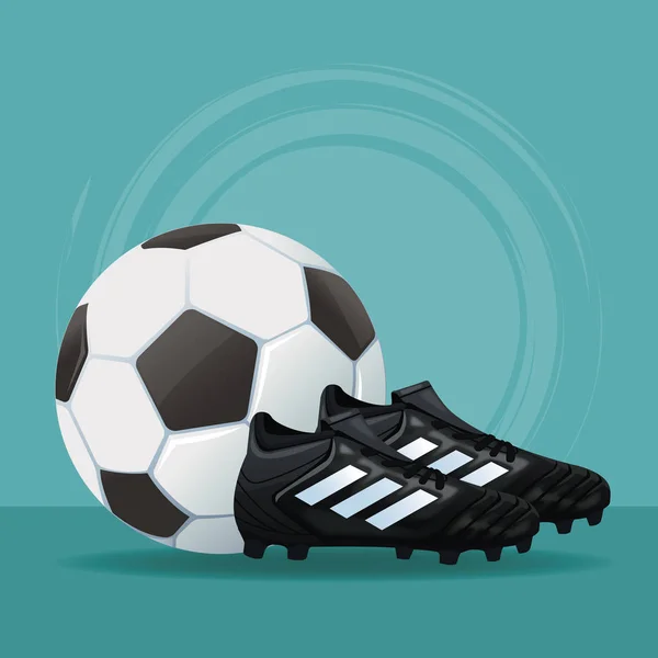 Football jeu de sport — Image vectorielle