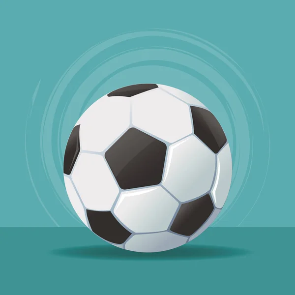 Football jeu de sport — Image vectorielle