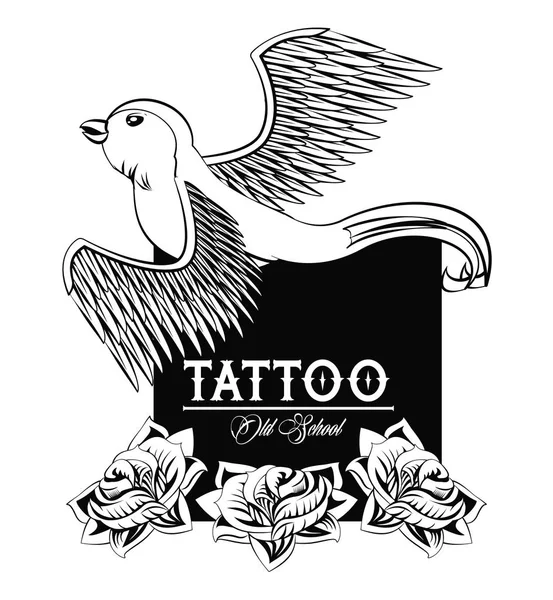 纹身工作室设计 — 图库矢量图片