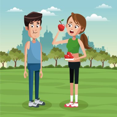 insanlar ve sağlıklı yaşam tarzı