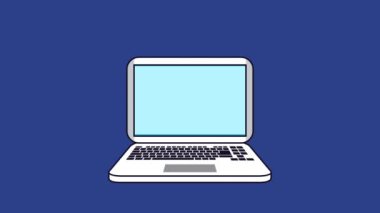 Cryptocurrency dijital para Hd animasyon sahneleri