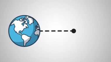 Bitcoin cryptocurrency para Hd animasyon sahneleri