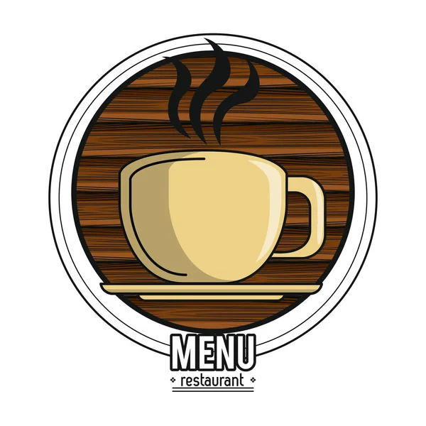 Cubierta de menú restaurante — Vector de stock