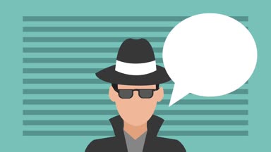 Hacker ve güvenlik sistemi Hd animasyon