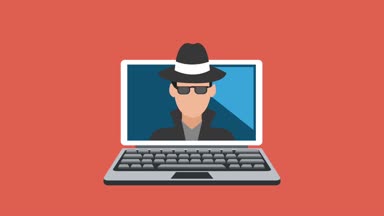 Hacker ve güvenlik sistemi Hd animasyon