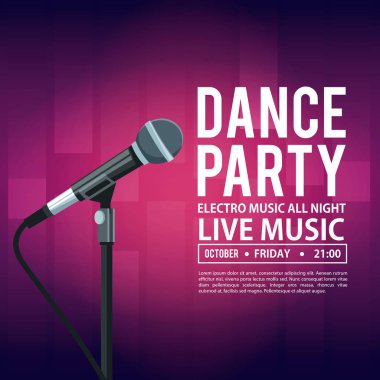 Dans partisi davetiyesi