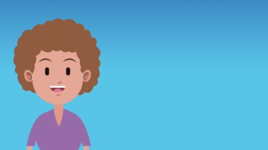 HD animasyon seyahat için zaman