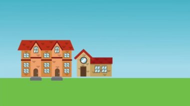 Kadın yakaya Hd animasyon üzerinde