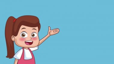 Güzel kız çizgi film Hd animasyon