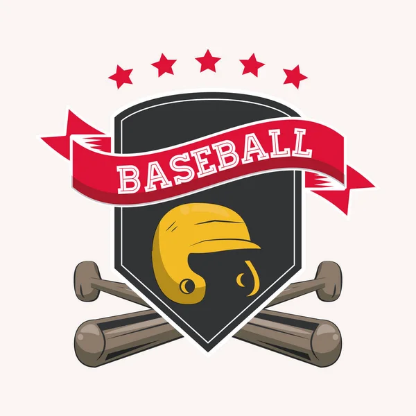 Baseball Meisterschaftsspiel — Stockvektor