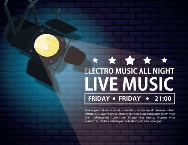 Electro music festivas poster