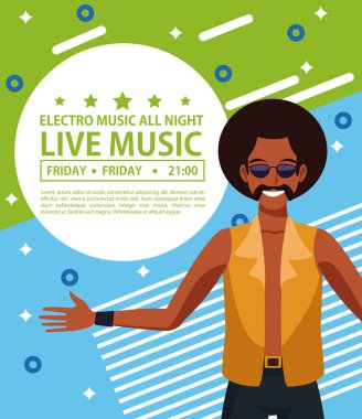 Electro music festivas poster