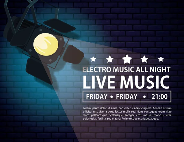 Electro music festivas poster