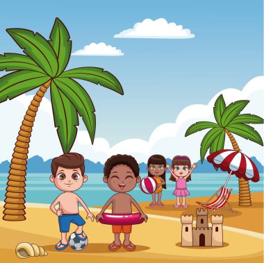 şirin çocuklar Beach