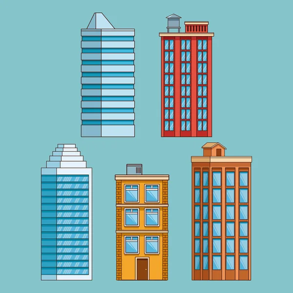 Şehir binaları dizisi