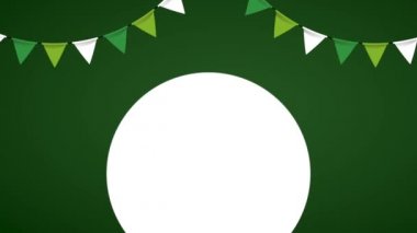 Saint patricks günü kartı Hd animasyon