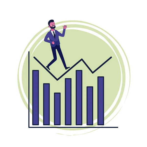 Imprenditori esecutivi — Vettoriale Stock