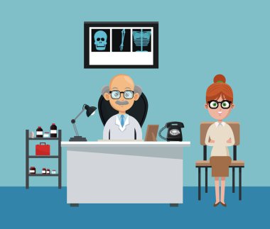 Doktorlar office çizgi film