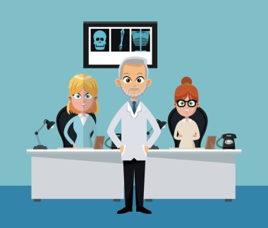 Doktorlar office çizgi film