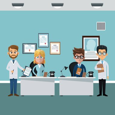 Doktorlar office çizgi film