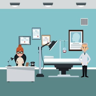 Doktorlar office çizgi film