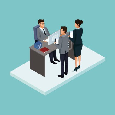 İzometrik işadamları