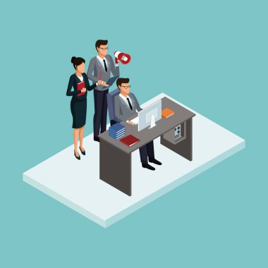 İzometrik işadamları