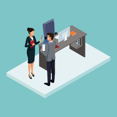 İzometrik işadamları