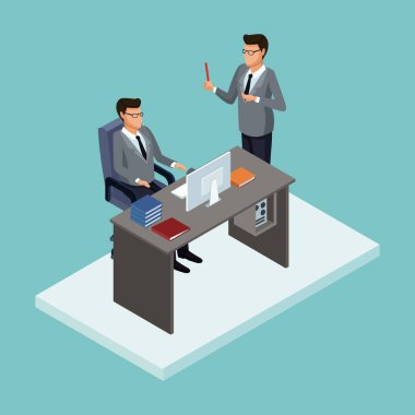 İzometrik işadamları