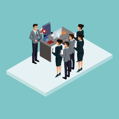 İzometrik işadamları