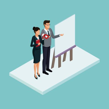 İzometrik işadamları