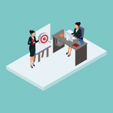 İzometrik işadamları