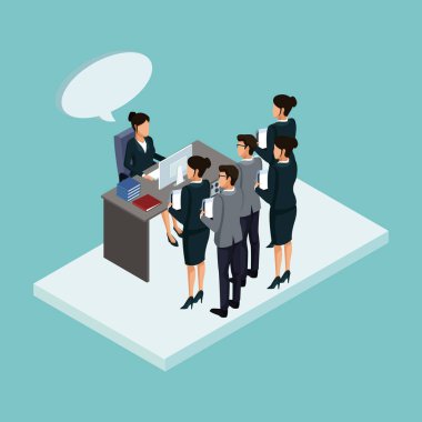 İzometrik işadamları