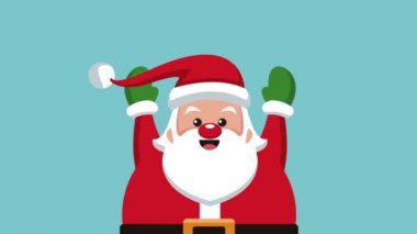Noel Baba ve Noel Hd animasyon